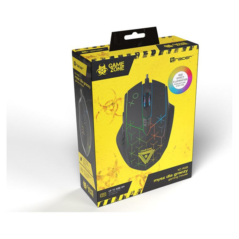 Tracer 46797 Game Zone XO RGB Gaming Mouse