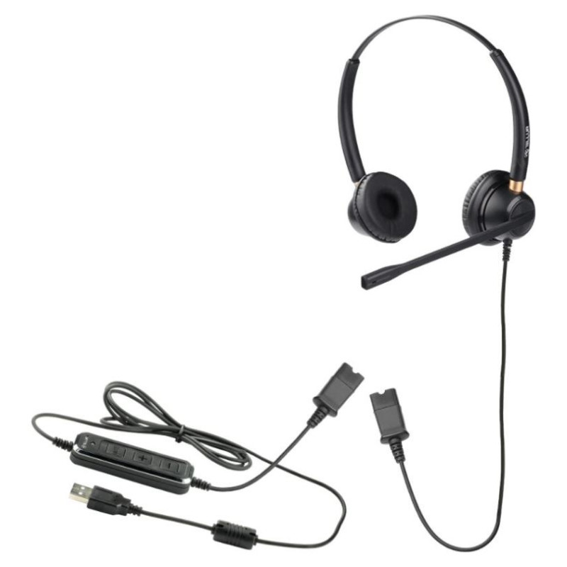 Tellur Voice 520N Binaural USB black