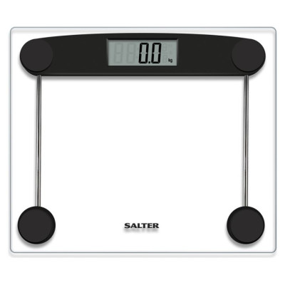 Salter 9208 BK3R Compact Glass Electronic Bathroom Scale