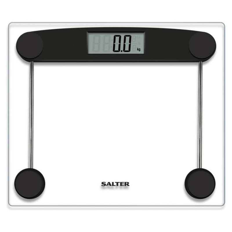 Salter 9208 BK3R Compact Glass Electronic Bathroom Scale