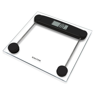 Salter 9208 BK3R Compact Glass Electronic Bathroom Scale