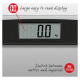 Salter 9208 BK3R Compact Glass Electronic Bathroom Scale