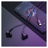 Tellur Attune in-ear Headphones Type-C Black