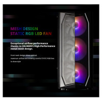 Zalman N4 Rev.1 ATX, RGB fan x6
