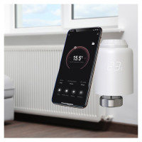 Tellur Smart WiFi Thermostatic Radiator Valve RVSH1 LED white