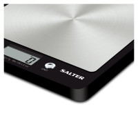 Salter 1241A BKDRCEU16 Evo Electronic Kitchen Scale Black