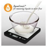 Salter 1241A BKDRCEU16 Evo Electronic Kitchen Scale Black
