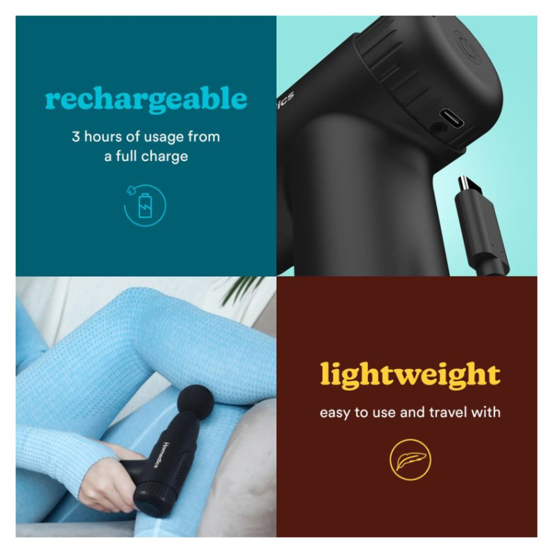 Homedics PGM-45BK NOVO Mini Massage Gun