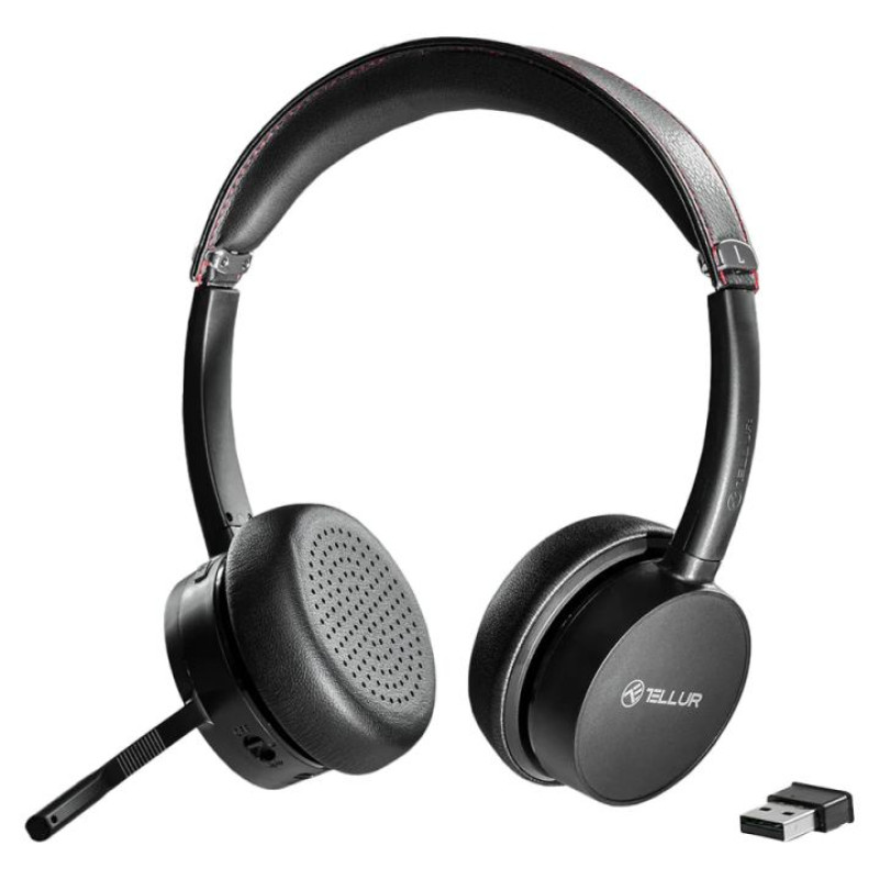 Tellur Voice Pro Wireless Call Center Headset Black