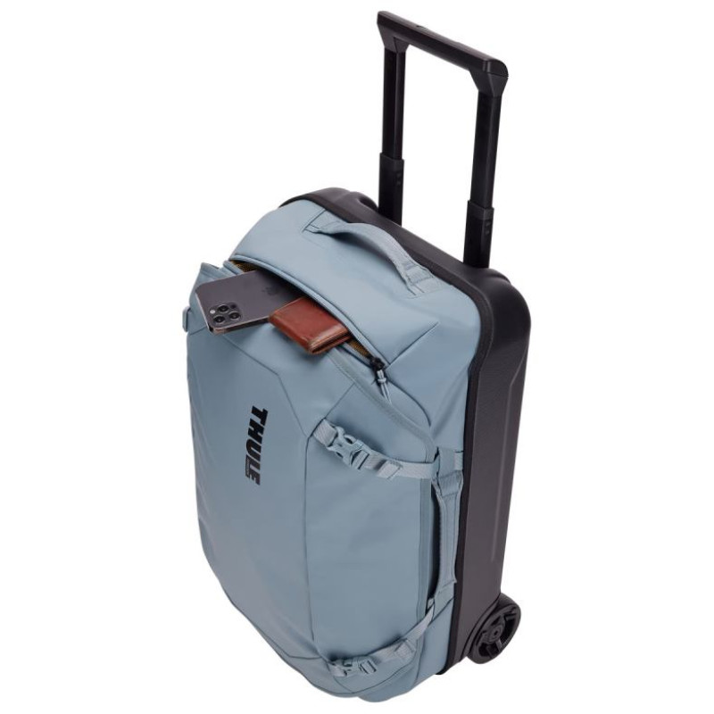Thule 4986 Chasm Carry on Wheeled Duffel Bag 40L Pond Gray