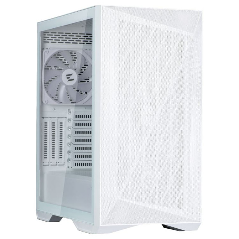 Zalman Z9 Iceberg MS ATX ARGB fan.x4, White