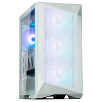 Zalman Z9 Iceberg MS ATX ARGB fan.x4, White