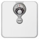 Salter 484 WHDRFEU16 Magnifying Lens Mechanical Bathroom Scale
