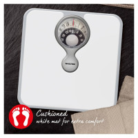 Salter 484 WHDRFEU16 Magnifying Lens Mechanical Bathroom Scale
