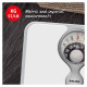 Salter 484 WHDRFEU16 Magnifying Lens Mechanical Bathroom Scale
