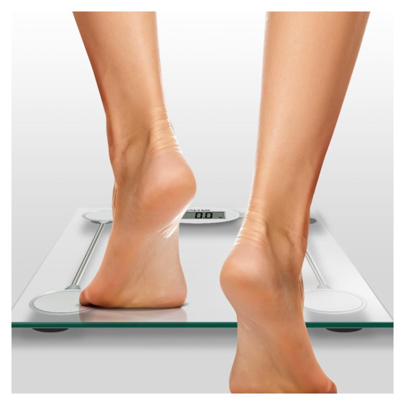 Salter 9018S SV3RCFEU16 Glass Electronic Bathroom Scale