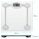 Salter 9018S SV3RCFEU16 Glass Electronic Bathroom Scale