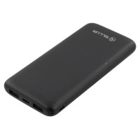 Tellur 10000mAh power bank black
