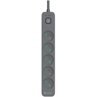 Tracer 47023 Zebra mobile ready 1.5m (5 outlets + 2USB 2,1A)