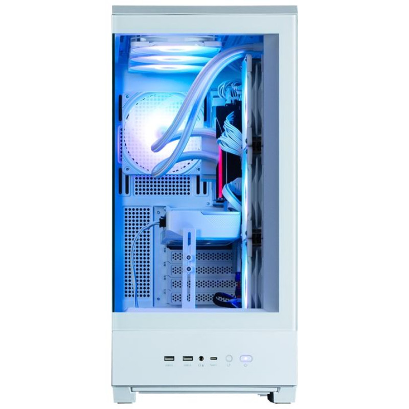 Zalman P50 DS  White, ARGB Fan x4