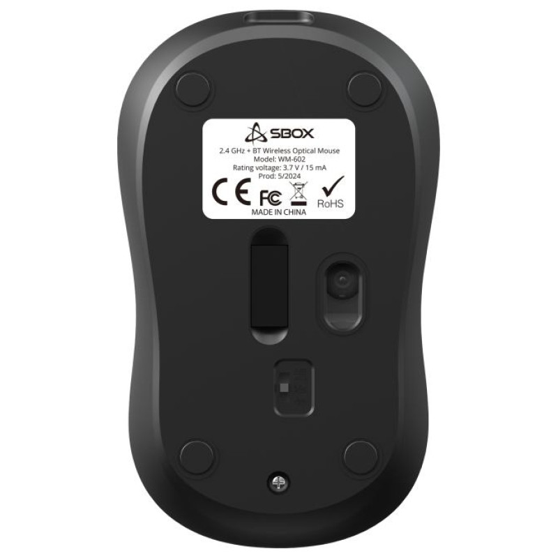 Sbox WM-602 Black Wireless