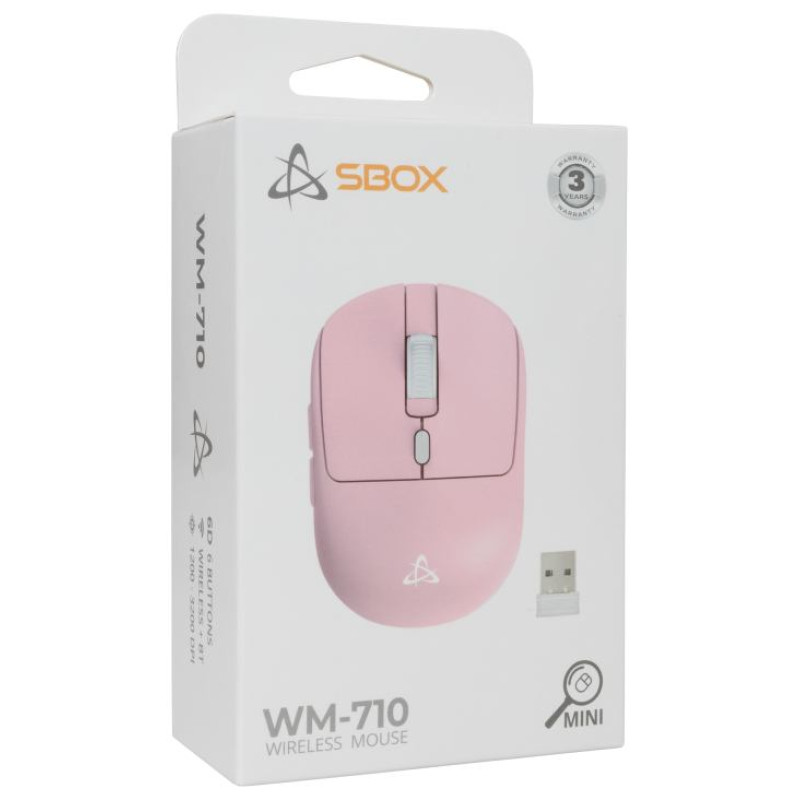 Sbox WM-710 Pink Wireless