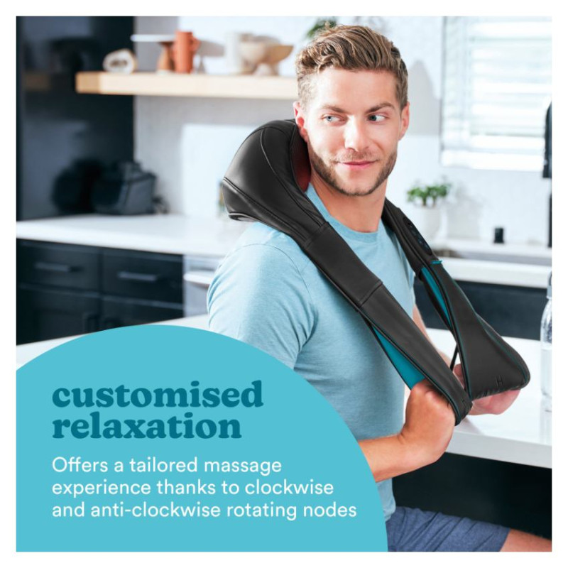 Homedics NMS-50H Shiatsu Neck and Shoulder Massager + Heat