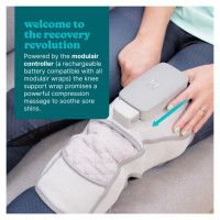 Homedics SR-CMXK10HBND Modulair Compression System Knee Wrap + Controller