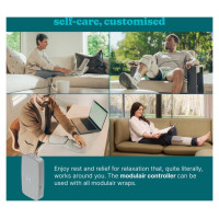 Homedics SR-CMXK10HBND Modulair Compression System Knee Wrap + Controller