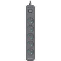 Tracer 47024 Zebra mobile ready 1.5m (5 outlets + 2USB 2,1A)