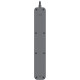 Tracer 47024 Zebra mobile ready 1.5m (5 outlets + 2USB 2,1A)