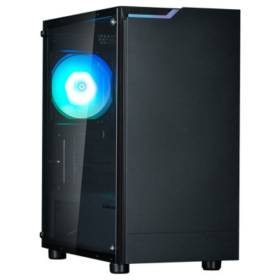 Zalman T4 Plus Black  Mini Tower Case, 120mm ARGB Fan x1