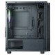 Zalman T4 Plus Black  Mini Tower Case, 120mm ARGB Fan x1