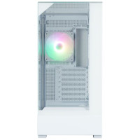 Zalman P40 Prism White, ARGB Fan x1