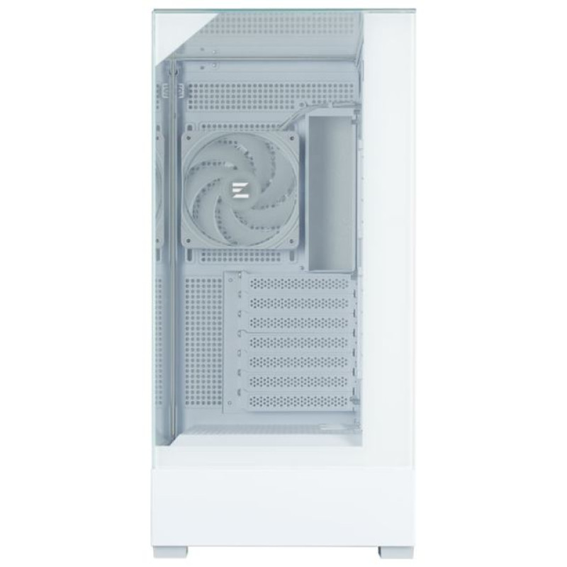 Zalman P40 Prism White, ARGB Fan x1
