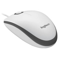 Logitech MOUSE USB OPTICAL M100/WHITE 910-006764 LOGITECH