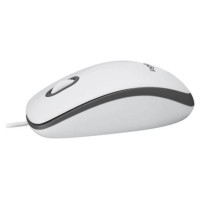 Logitech MOUSE USB OPTICAL M100/WHITE 910-006764 LOGITECH