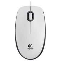 Logitech MOUSE USB OPTICAL M100/WHITE 910-006764 LOGITECH
