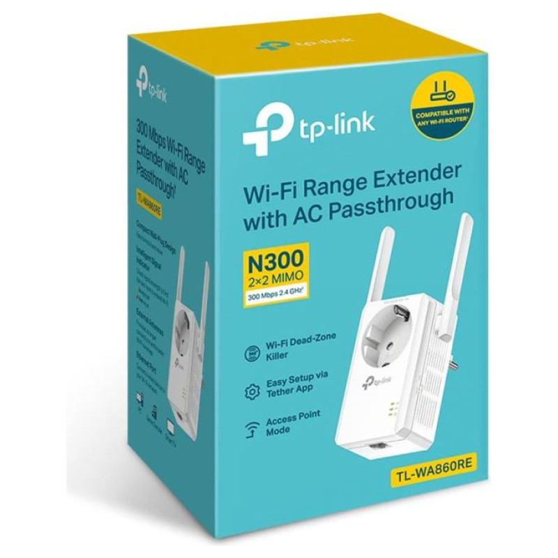 Tp-Link WRL RANGE EXTENDER 300MBPS/TL-WA860RE TP-LINK