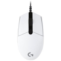 Logitech MOUSE USB OPTICAL G203/WHITE 910-005797 LOGITECH