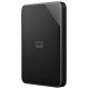 Western Digital External HDD|WESTERN DIGITAL|Elements Portable SE|1TB|USB 3.0|Colour Black|WDBEPK0010BBK-WESN