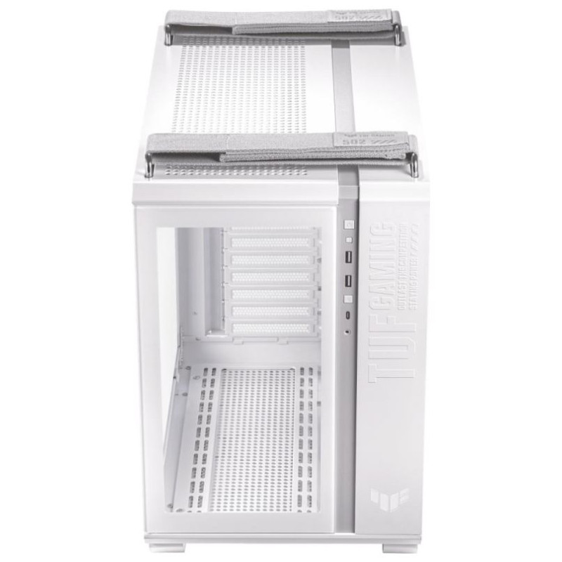 Asus Case|ASUS|TUF Gaming GT502|MidiTower|Case product features Transparent panel|Not included|ATX|MicroATX|MiniITX|Colour White|GAMGT502PLUS/TGARGBWH