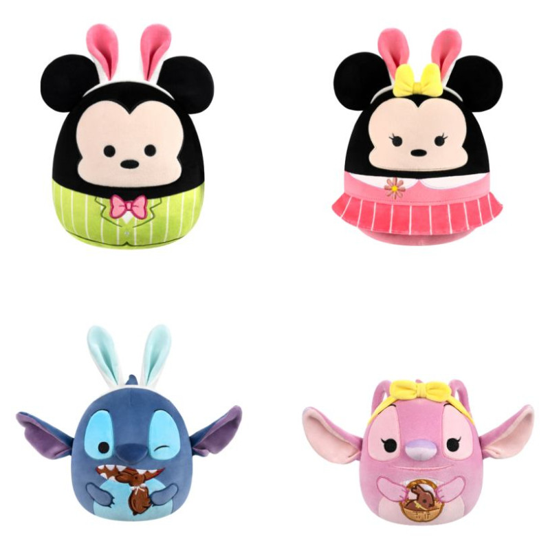 Squishmallows DISNEY Plī&scaron;a rotaļlieta, Lieldienu sērija, 20 cm