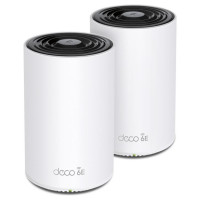 Tp-Link Wireless Router|TP-LINK|Wireless Access Point / Router|2-pack|5400 Mbps|Mesh|Wi-Fi 6e|2x10/100/1000M|1x2.5GbE|LAN \ WAN ports 3|Number of antennas 4|DECOXE75PRO(2-PACK)
