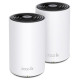 Tp-Link Wireless Router|TP-LINK|Wireless Access Point / Router|2-pack|5400 Mbps|Mesh|Wi-Fi 6e|2x10/100/1000M|1x2.5GbE|LAN \ WAN ports 3|Number of antennas 4|DECOXE75PRO(2-PACK)