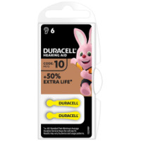 Duracell Baterijas Duracell Hearing Aid 10 (A10) 6 pack