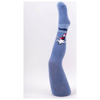 Yoclub Zeķubikses 104/110 cm RAB-0003 blue football