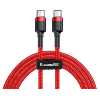 Baseus CATKLF-H09 USB-C - USB-C PD QC cable 60W 3A 480Mb/s 2m - red
