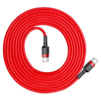 Baseus CATKLF-H09 USB-C - USB-C PD QC cable 60W 3A 480Mb/s 2m - red