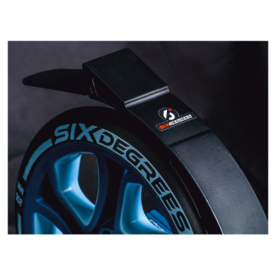 Six Degrees Scooter skrejritenis 205 mm, zils - AU 509